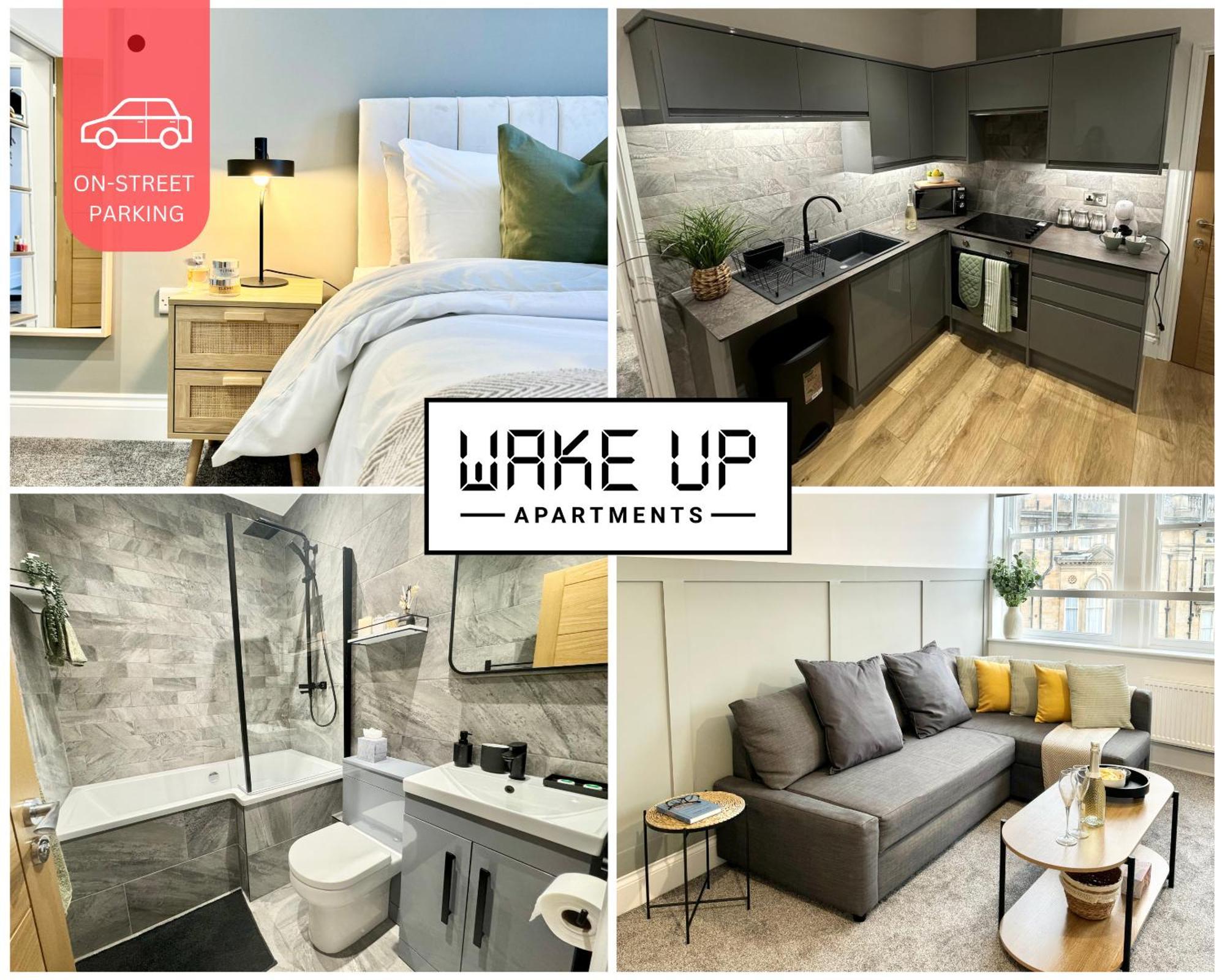 The Yorkshire Crown - Luxury Apartment - Free Parking Nearby Harrogate Room photo
